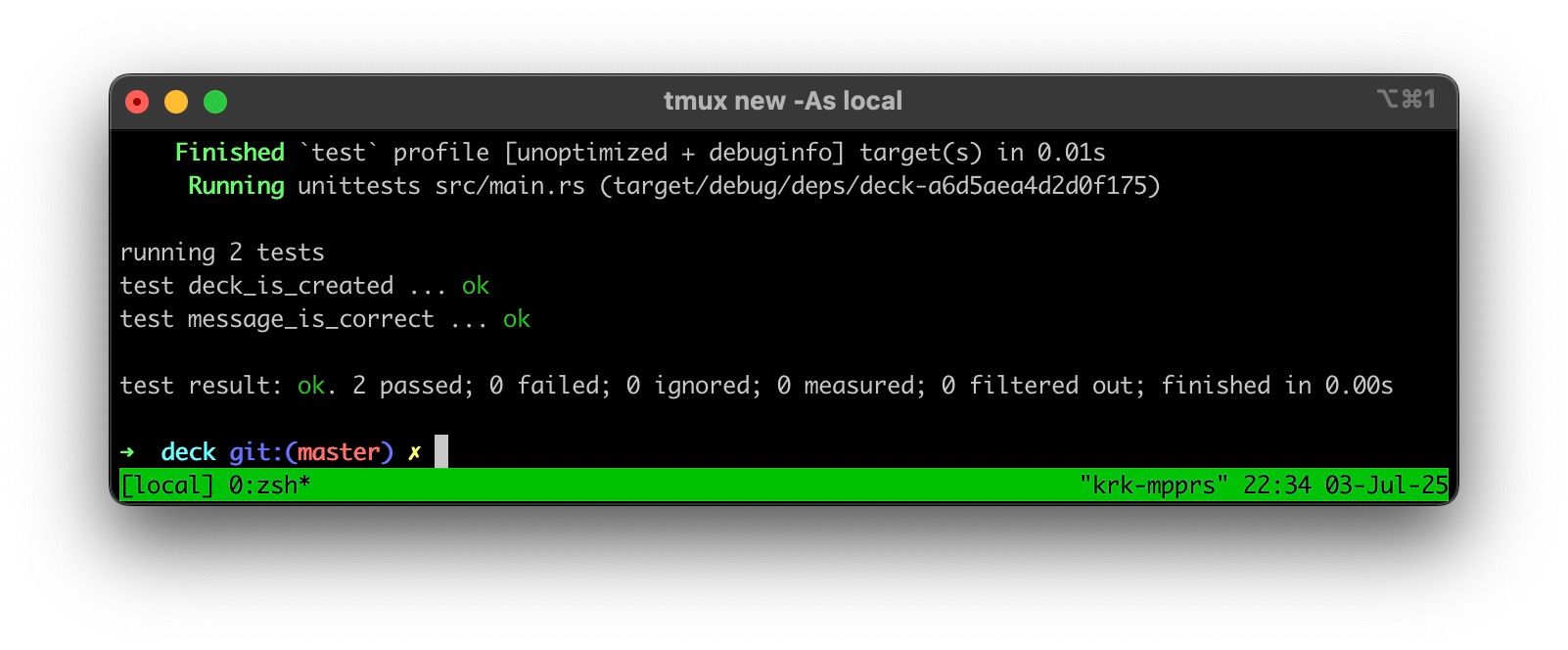 Getting started with Rust